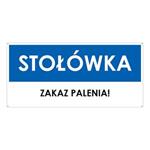 STOŁÓWKA, niebieski - płyta PVC 2 mm z dziurkami 190x90 mm