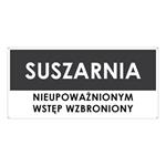 SUSZARNIA, szary - płyta PVC 2 mm z dziurkami 190x90 mm