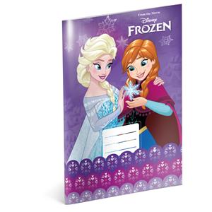 Szkolny zeszyt Frozen – Kraina Lodu VIOLET, A4, 20 kartek, liniowany