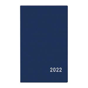 Tygodniowy kalendarz książkowy 2022 Alois PVC - niebieski
