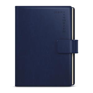 Tygodniowy kalendarz książkowy 2022 Oskar Manager A5 - niebieski