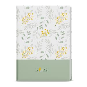 Tygodniowy kalendarz książkowy 2022 Prokop Lamino B6 - biały