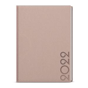 Tygodniowy kalendarz książkowy 2022 Prokop Tora B6 - pudrowy