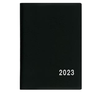 Tygodniowy kalendarz książkowy 2023 Hynek PVC - czarny