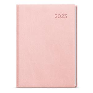 Tygodniowy kalendarz książkowy 2023 Oskar Vivella A5 - jasnoróżowy