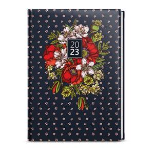 Tygodniowy kalendarz książkowy 2023 Prokop Lamino B6 - ciemny