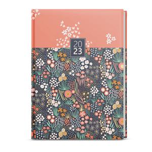 Tygodniowy kalendarz książkowy 2023 Prokop Lamino B6 - pudrowy