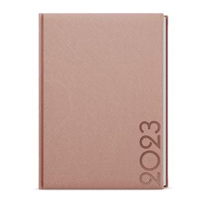 Tygodniowy kalendarz książkowy 2023 Prokop Tora B6 - pudrowy
