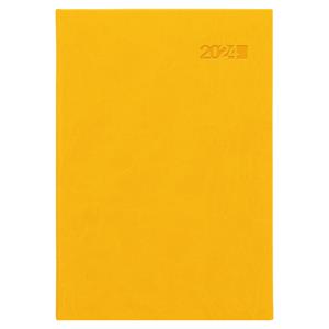 Tygodniowy kalendarz książkowy 2024 Viva A5 - żółty