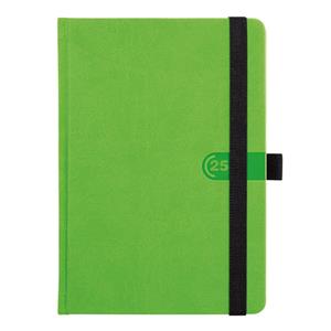 Tygodniowy kalendarz książkowy 2025 Słowacki A5 Trendy - zielony