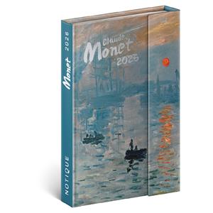 Tygodniowy kalendarz książkowy 2026 B6 magnetyczny Claude Monet