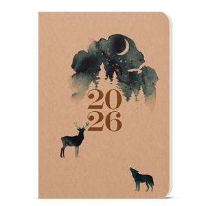 Tygodniowy kalendarz książkowy 2026 Oskar Kraft A5 - Magiczny