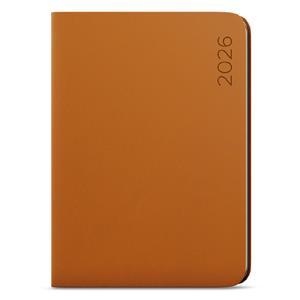 Tygodniowy kalendarz książkowy 2026 Oskar Nuba A5 - piaskowy