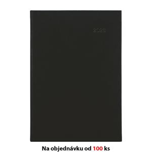 Tygodniowy kalendarz książkowy 2026 Słowacki Viva A5 z notatkami - czarny
