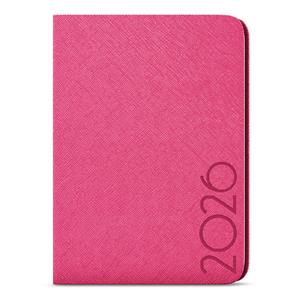 Tygodniowy kalendarz książkowy 2026 Zoro Tora A5 - różowy