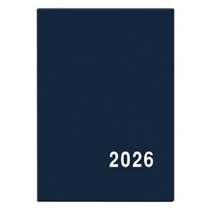 Tygodniowy kalendarz książkowy kieszonkowy 2026 Hynek PVC - niebieski