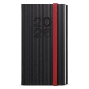 Tygodniowy kalendarz książkowy kieszonkowy 2026 Jakub Vigo - czarny