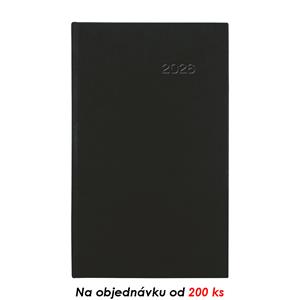 Tygodniowy kalendarz książkowy kieszonkowy 2026 Viva - czarny