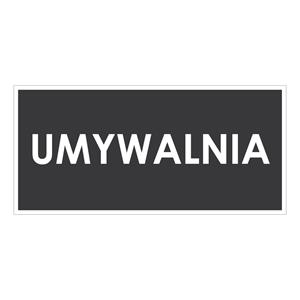 UMYWALNIA, szary - płyta PVC 2 mm 190x90 mm