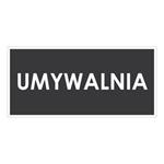 UMYWALNIA, szary - płyta PVC 2 mm 190x90 mm