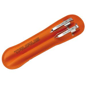Zestaw długopis + ołówek TAUR w opakowaniu - pomarańczowy